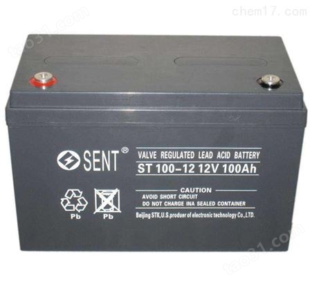 SENT森特蓄电池ST38-12 12V38AH长寿命