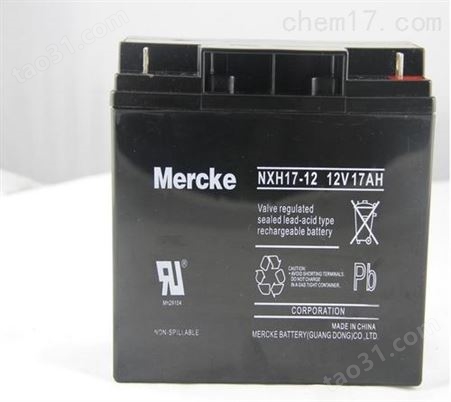 默克蓄电池12V100AH代理商价格