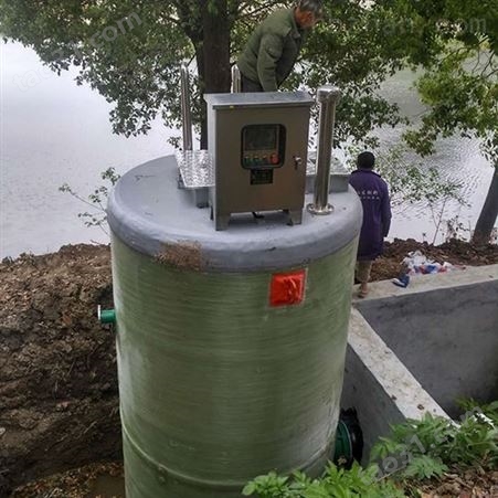 雨水提升一体化泵站用在哪里