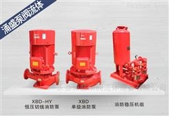 工业消防系统管道增压送水泵