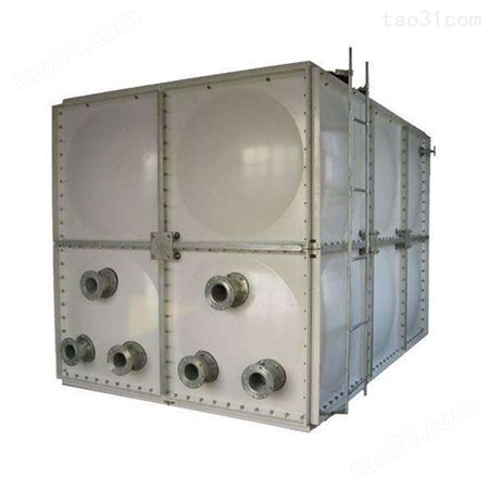 SMC玻璃钢拼装水箱 玻璃钢保温水箱 搪瓷水箱厂家直营