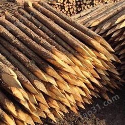 杉木桩施工 三米杉木桩出售 胜洁木业