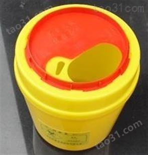 云南利器盒一次性 医疗黄色圆形 加厚方形利器盒垃圾桶