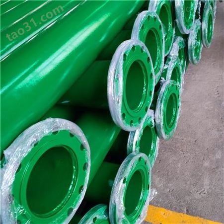 焊接涂塑钢管 直缝涂塑钢管DN400生产厂家振远
