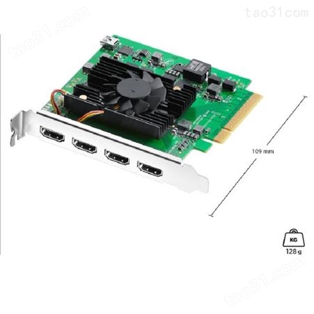 DeckLink Quad HDMI Recorder HDMI采集卡 Blackmagic导播台视频采集卡