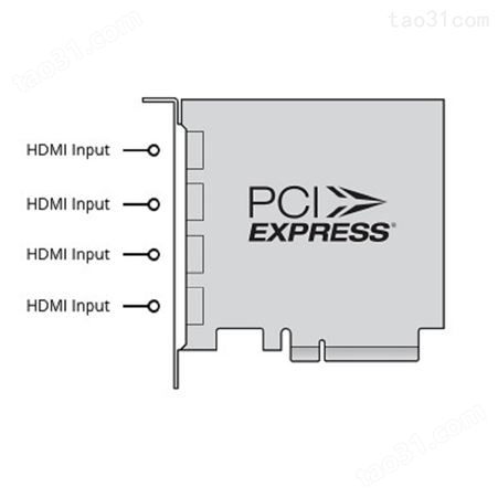 DeckLink Quad HDMI Recorder HDMI采集卡 Blackmagic导播台视频采集卡