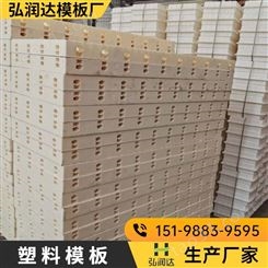 塑料模板厂家 弘润达 综合管廊塑料模板 厂家直供