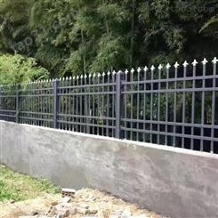 【冀林】锌钢安全围墙护栏 镀锌管组织式围墙 欢迎咨询