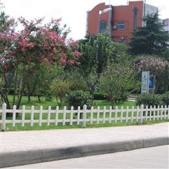 【冀林】绿化带pvc草坪护栏 塑钢草坪护栏 庭院花园草坪防护栏