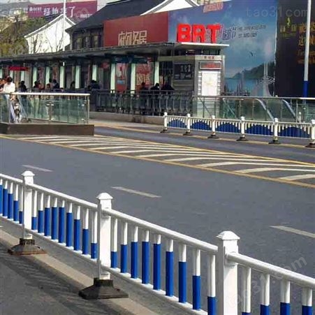 冀林 滁州道路护栏厂家 交通护栏加工 市政景观栏杆 围墙防撞护栏