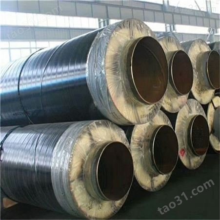 预制直埋钢套钢保温钢管 钢套钢防腐保温管厂家 华夏洲际