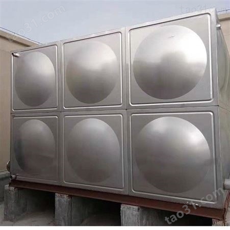泵房专用玻璃钢水箱 不锈钢水箱 装配式水箱生产厂家 河北斯诺曼