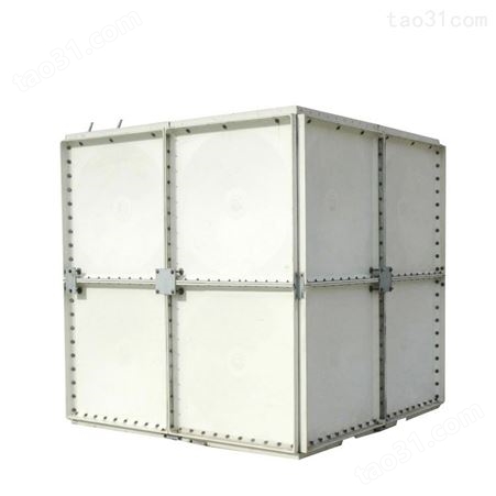 防腐蚀型组合水箱 SMC玻璃钢水箱 矩形出蓄水箱 