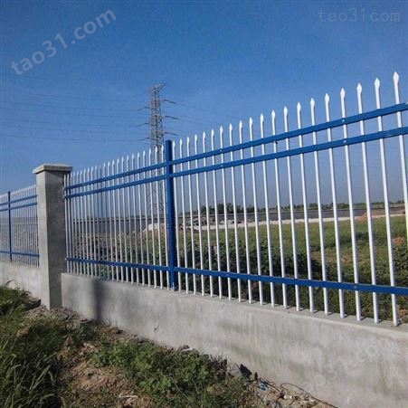 冀林加工生产 南平锌钢围栏 耐磨锌钢护栏 草坪护栏 隔离栅 生产