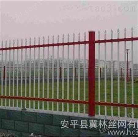 加工生产 广元锌钢围栏 三横杠锌钢护栏 锌钢围栏网 安全围栏 楼梯护栏