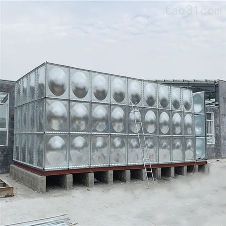 斯诺曼玻璃钢水箱 矩形不锈钢水箱定制 消防搪瓷保温水箱 河北工厂