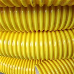 赤阳超重加厚复合牛筋管 黄色内径4寸吸污管 牛筋管现货厂家