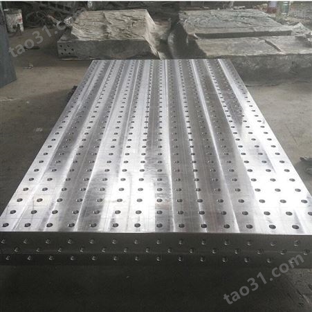 铸铁模具测量平台 模具钢板工作台 T曹铸铁平台细选材质