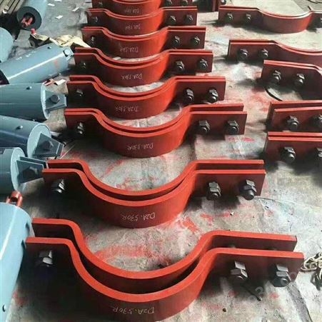 润博供应 化工标准管道支吊架 基准型螺栓管夹厂家 保冷管托