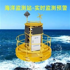 海洋监测站 海上生态环境气象水深监测系统 实时预警 多点位数据显示