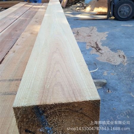 邦皓木业供应日本柳杉木方包装材杉木条垫设备道木现加工所需规格