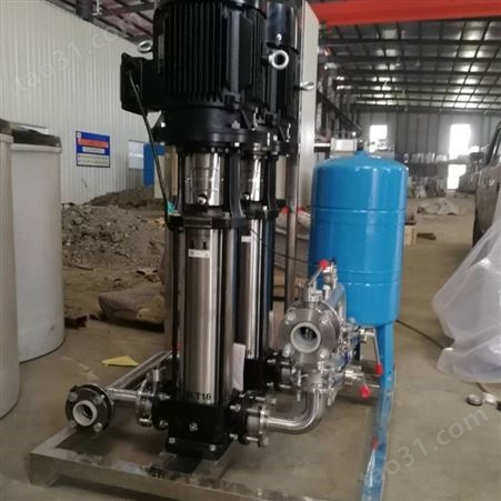 无负压生活变频给水设备批发 单泵变频供水设备生产厂家 节约水资源 工地临时用水