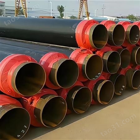 石油平台用 聚氨酯架空保温钢管 热力管道保温 耐磨损