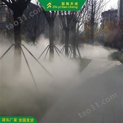 德阳园林雾森喷雾系统方案设计 别墅雾化喷淋系统 智易天成