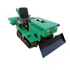 座驾式履带旋耕机 低矮果园大棚微耕松土机 多功能开沟施肥机