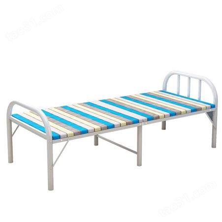 1米救灾折叠木板床陪护午休木板床便携单人款折叠床多种规格