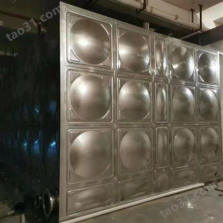 开元万达广场商业项目不锈钢水箱11000*6500*3000 304材质 健华牌