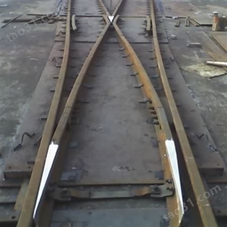 火车盾构道岔制造商 重轨盾构道岔报价 钢板盾构道岔供应