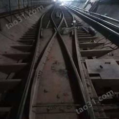 钢板盾构道岔生产厂家 圣亚煤机 地铁盾构道岔报价
