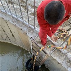 凉山水下检修施工 钢管桩水下切割 施工效率高 工期短