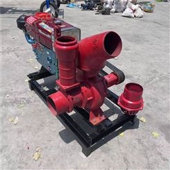 柴油款抽水泵 高扬程高压喷灌泵 排涝灌溉移动泵车