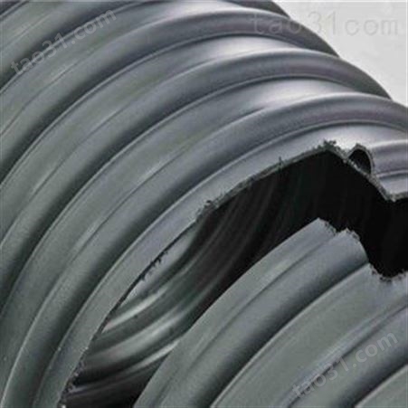 广东钢带管生产厂家 中山hdpe钢带增强聚乙烯波纹管 万锦钢带波纹管承插式排污管