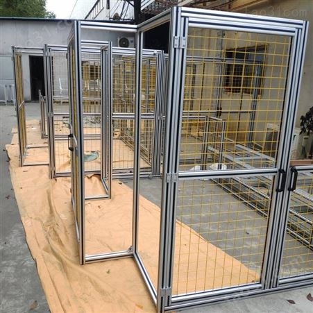 安全栅铝型材防护围栏设计定制