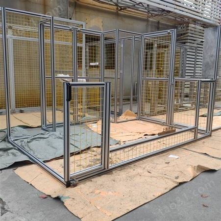 安全栅铝型材防护围栏设计定制