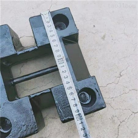 直销配重块 配重铁 铸铁砝码 长条配重铁 包钢配重 可定制