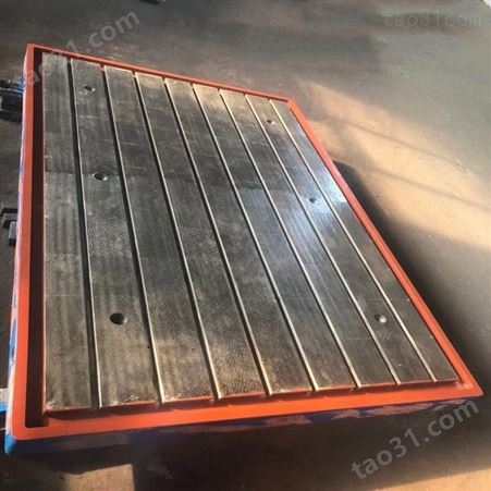 1800*5000*300T型槽焊接平台 铸铁平台 三维多孔 工装平板 春天机床支持定制
