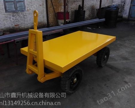 广州行李拖车平板车 货物搬运平板车出售生产厂家鑫升力机械