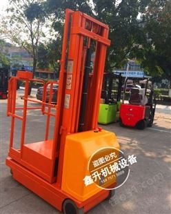 广州厂家半电动堆高车 升高电瓶堆高车良心品牌鑫升力机械