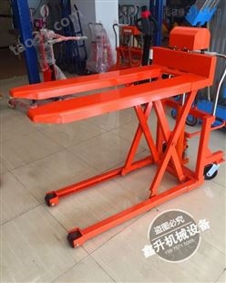 深圳优选企业手动液压升高车 自动液压平台车欢迎来电鑫升力机械