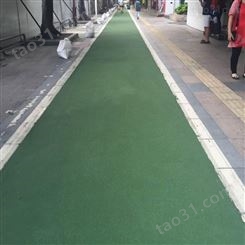 广州彩色陶瓷颗粒防滑路面胶厂家 广州防滑地坪专用彩色耐候胶 材料厂家
