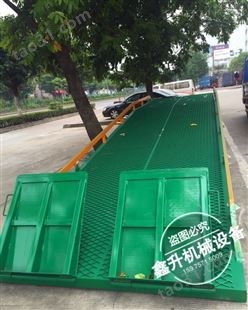广州移动式登车桥 电动液压折叠式登车桥鑫升力机械
