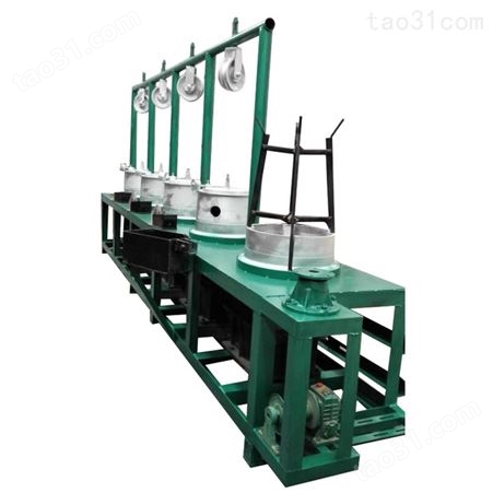博远拉丝机 钢筋拉丝机 直进式拉丝机  拔丝机支持定制 欢迎 大小水箱拉丝机