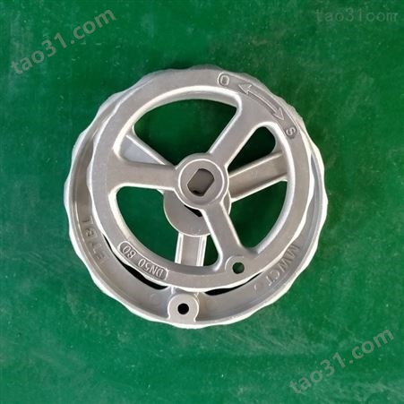 铝压铸制品 抛丸处理铝合金压铸手轮 压铸铝件开模铸造