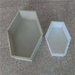 路基六角砖塑料模具 六棱块模盒厂 六棱护坡砖模具