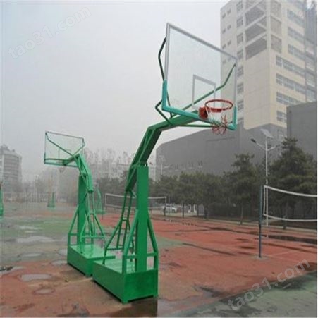 奥雲体育器材制作 玻璃钢篮板 公园广场篮球架 抗冲击力强