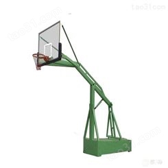 奥雲体育器材定制 玻璃钢篮板 圆管篮球架 抗冲击力强